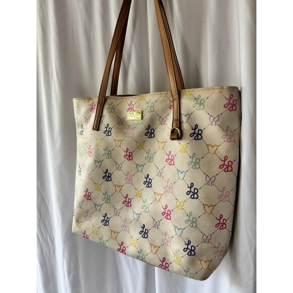 Betsey Johnson Multicolor Logo Tote Bag - Picture 2 of 16